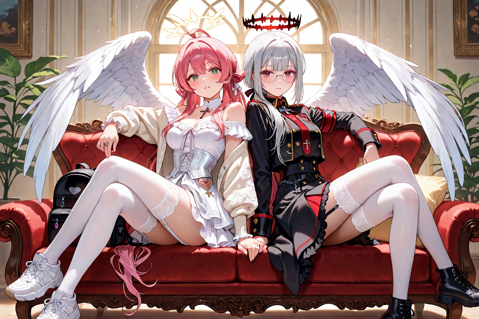 天使と・・・悪魔ではない