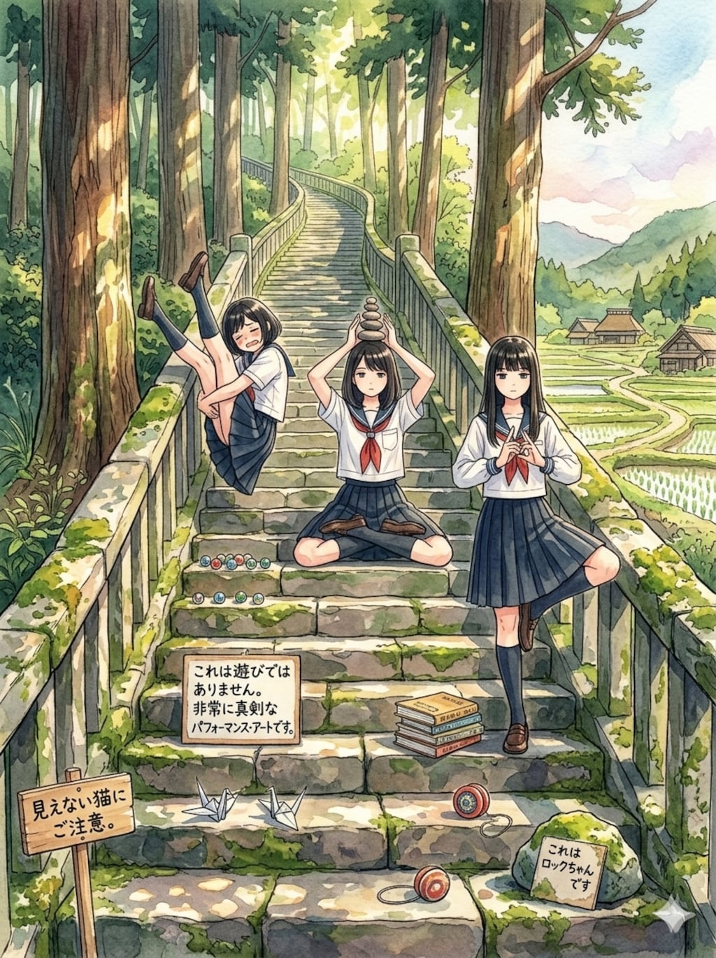 ここを通りたくば私たちを倒していけ！