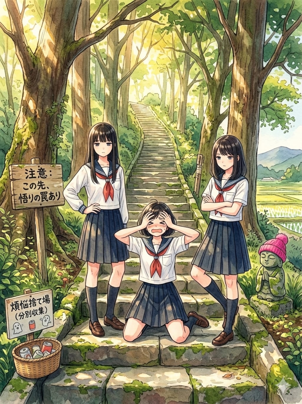 ここを通りたくば私たちを倒していけ！