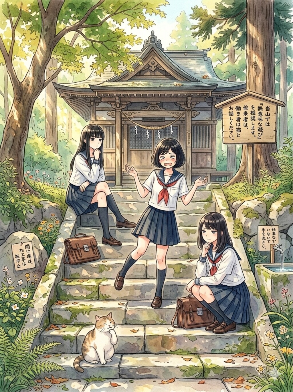 ここを通りたくば私たちを倒していけ！
