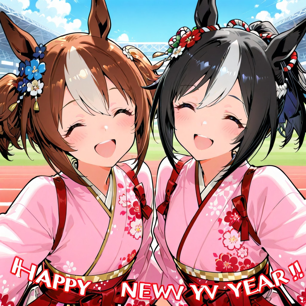 謹賀新年 | の人気AIイラスト・グラビア