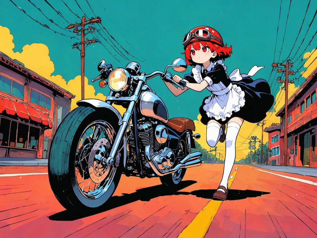 メイド服とモーターサイクル　2026