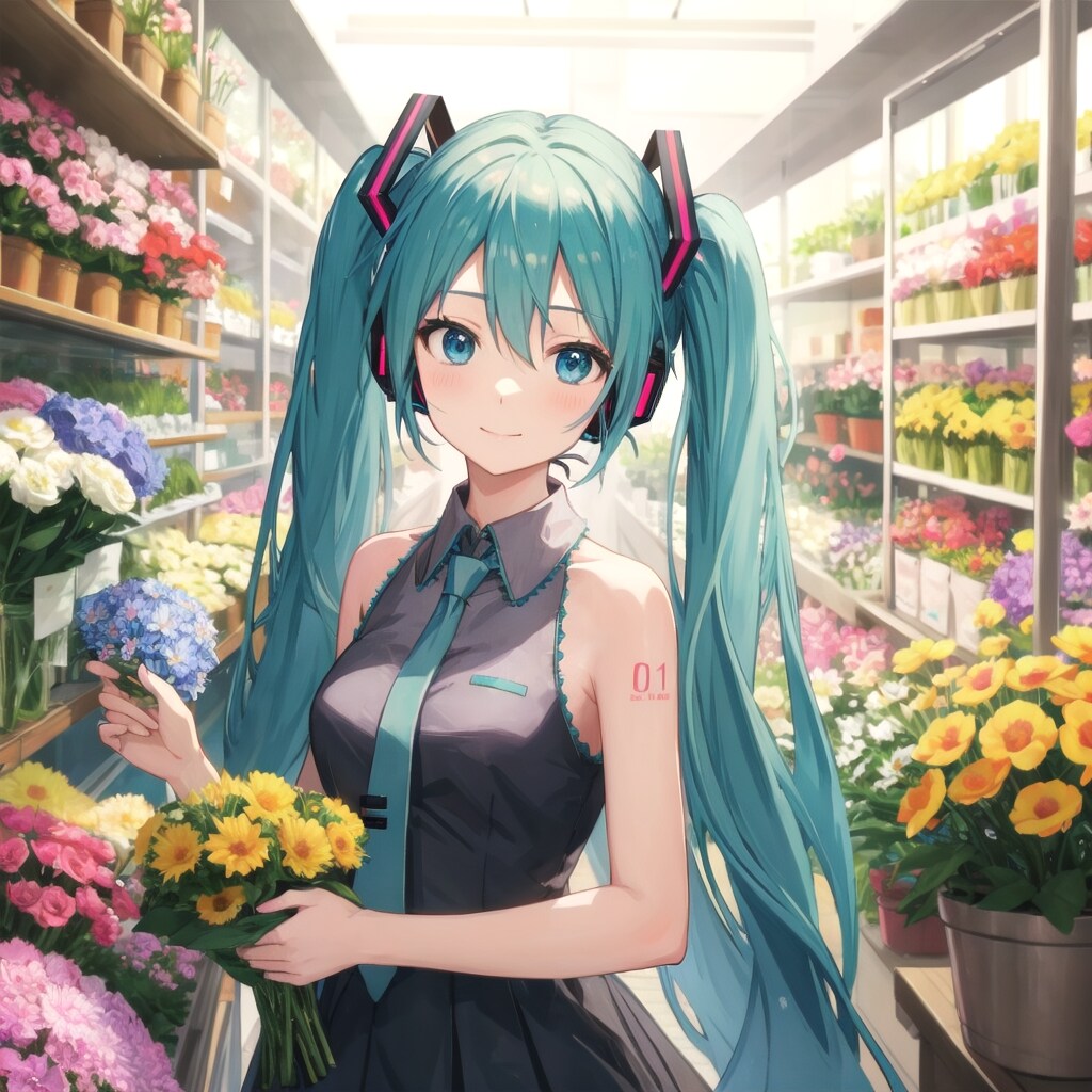 V4B 初音ミクの花屋