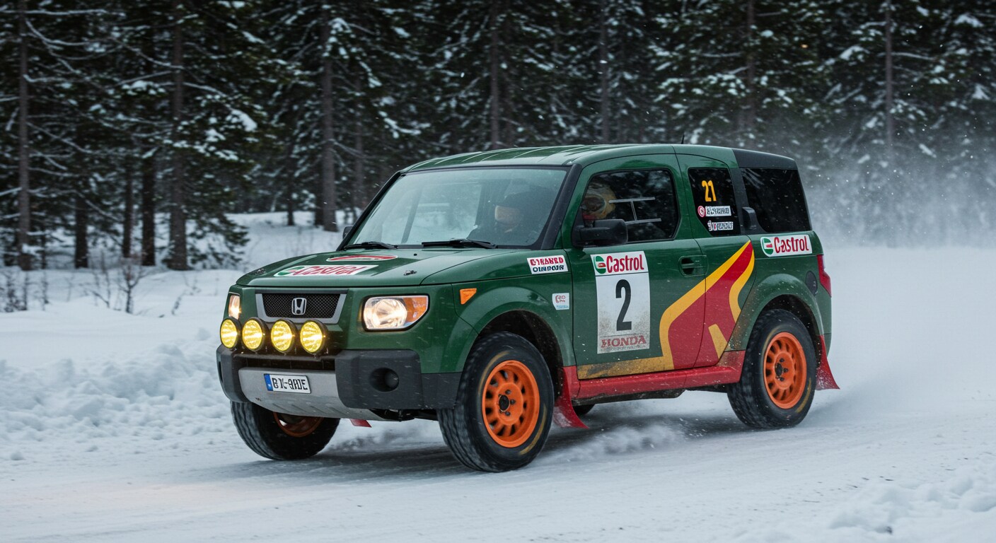 ホンダエレメントラリーカー | の人気AIイラスト・グラビア