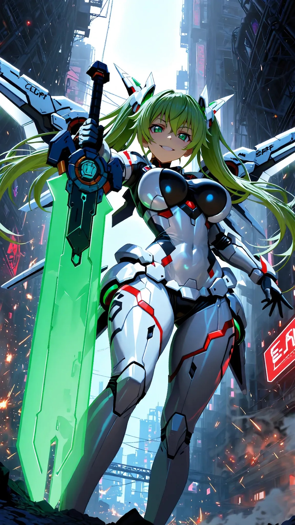 武器満載のロボっ子