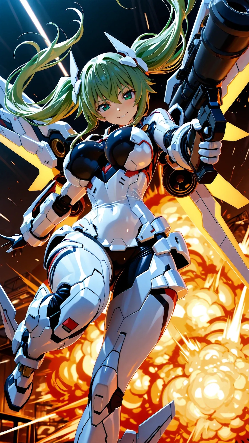 武器満載のロボっ子