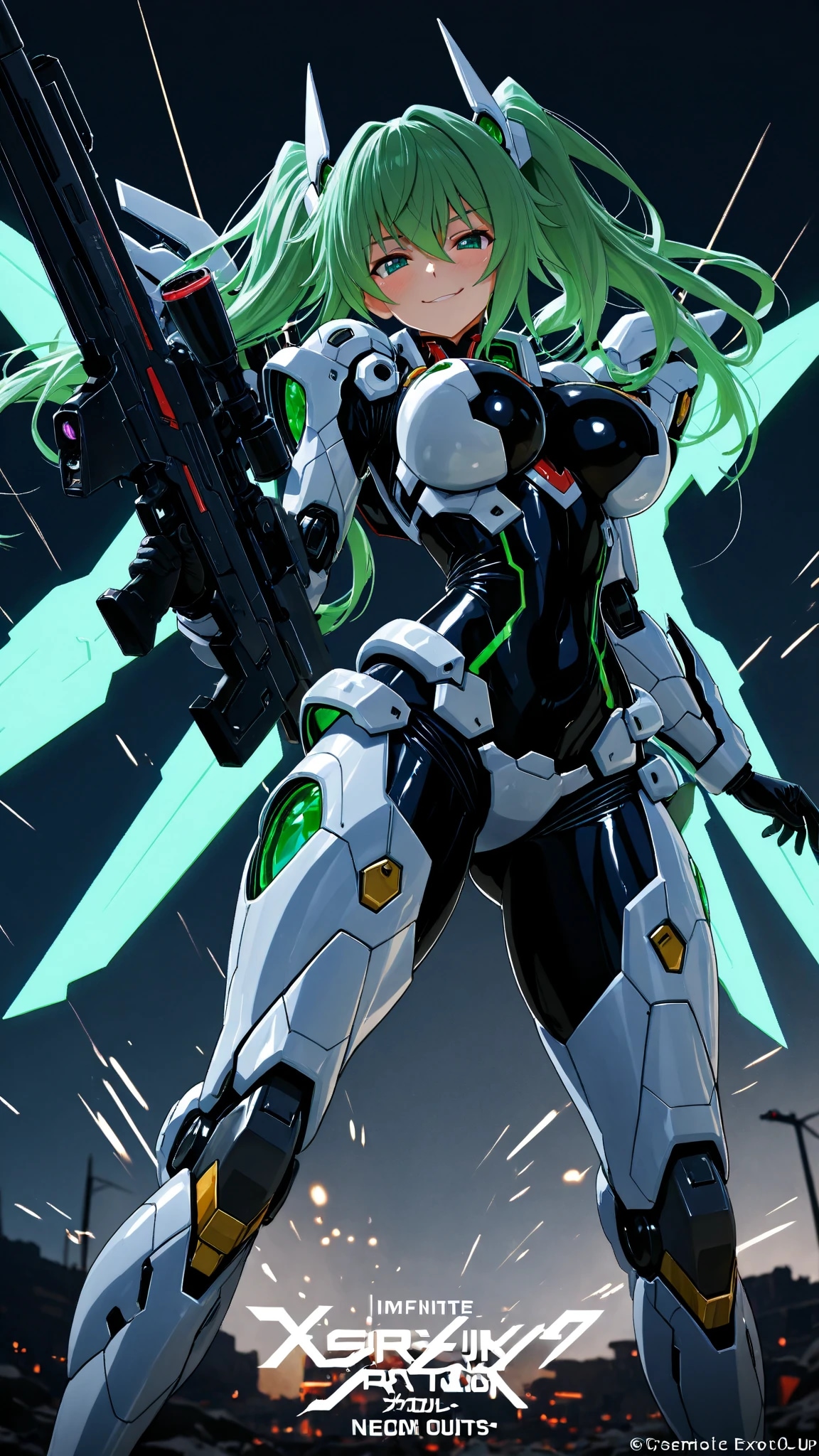 武器満載のロボっ子 | の人気AIイラスト・グラビア