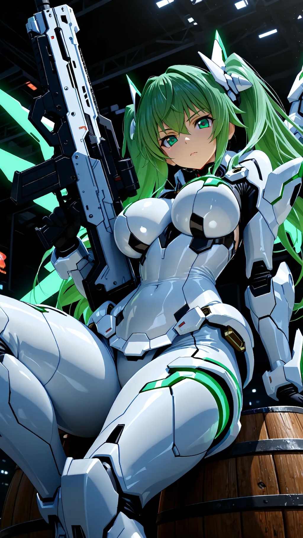 武器満載のロボっ子