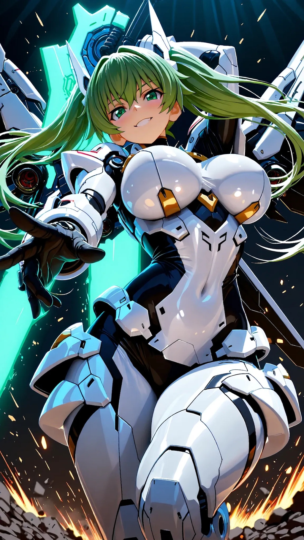 武器満載のロボっ子