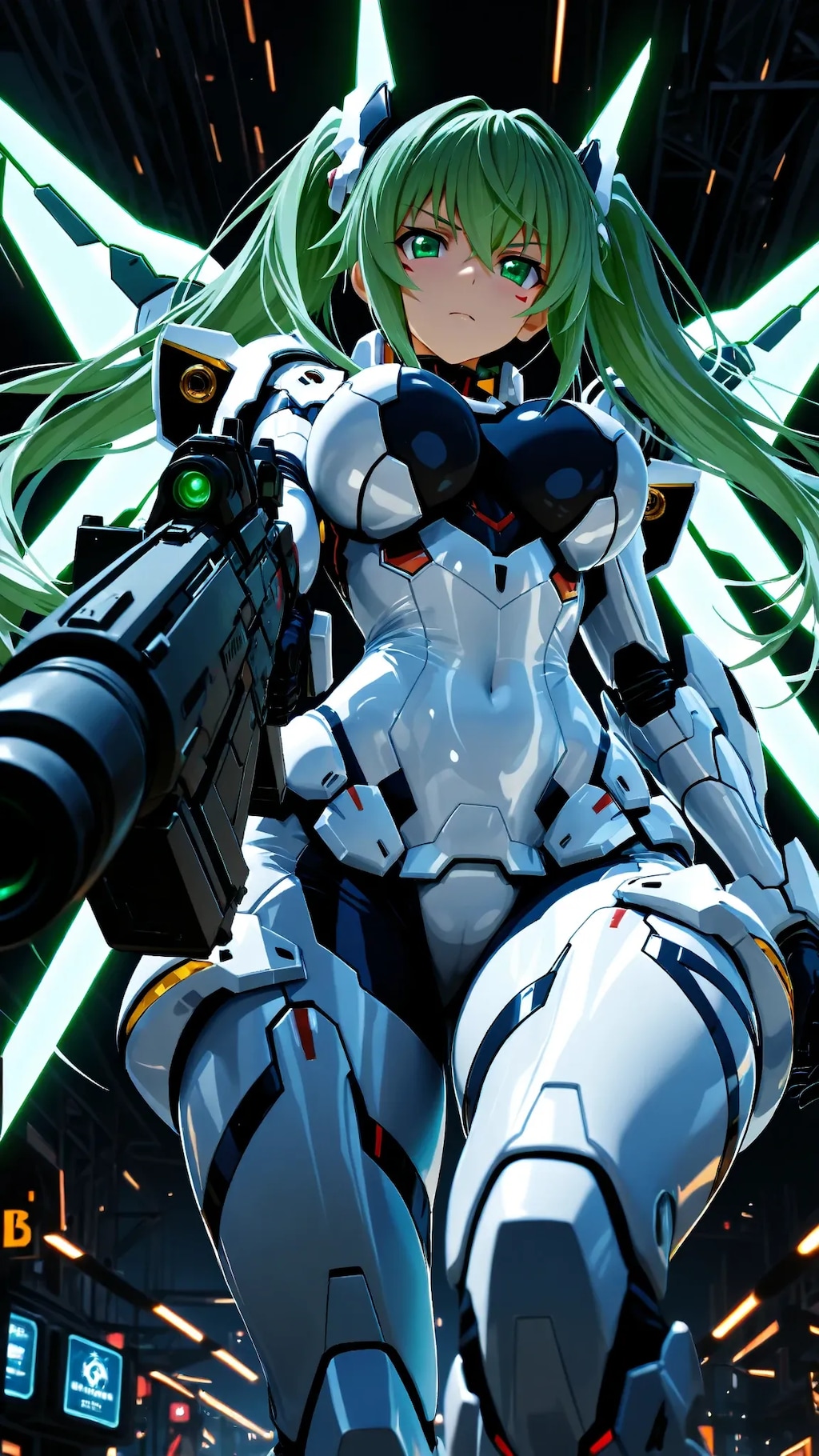 武器満載のロボっ子