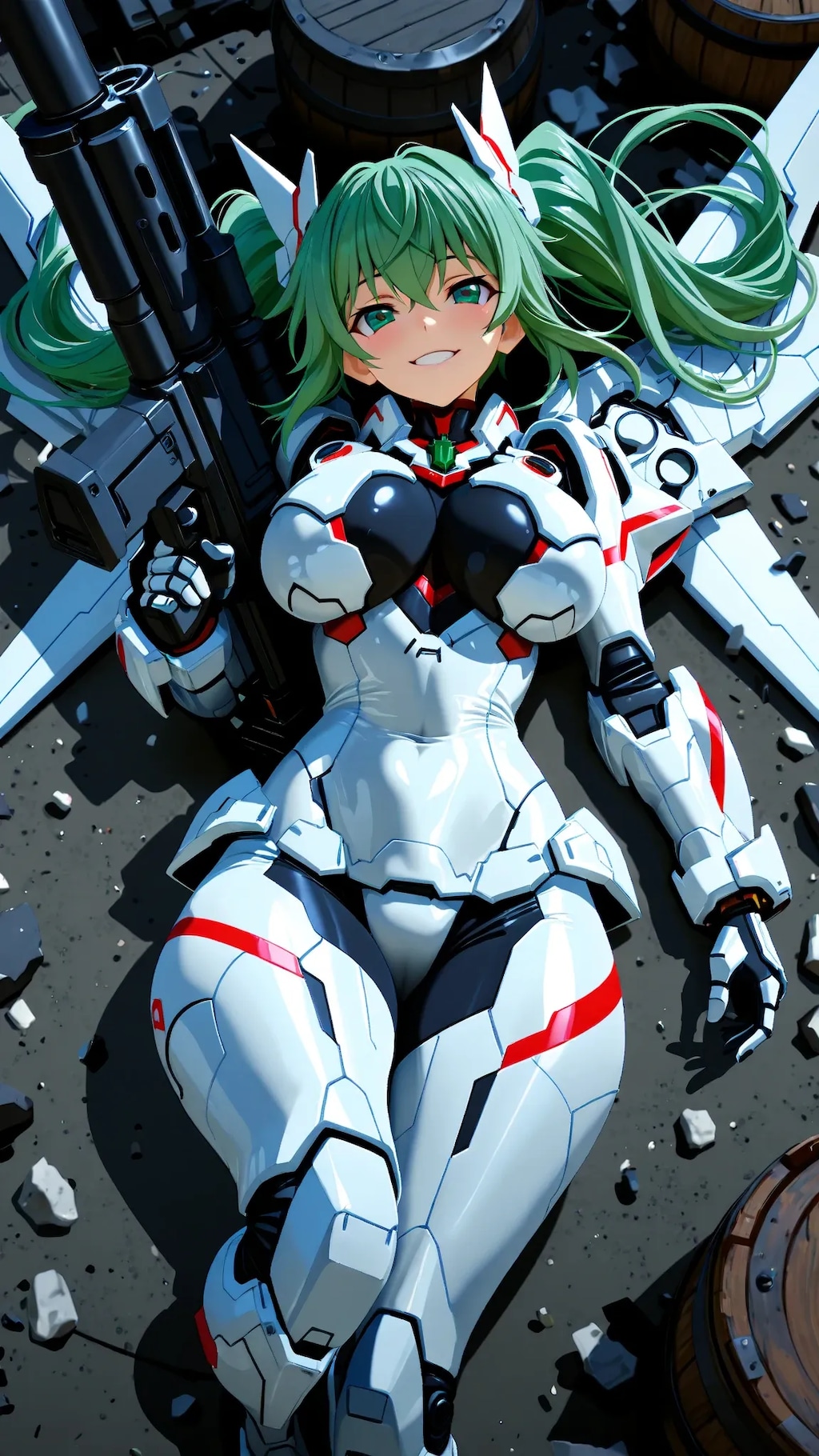 武器満載のロボっ子