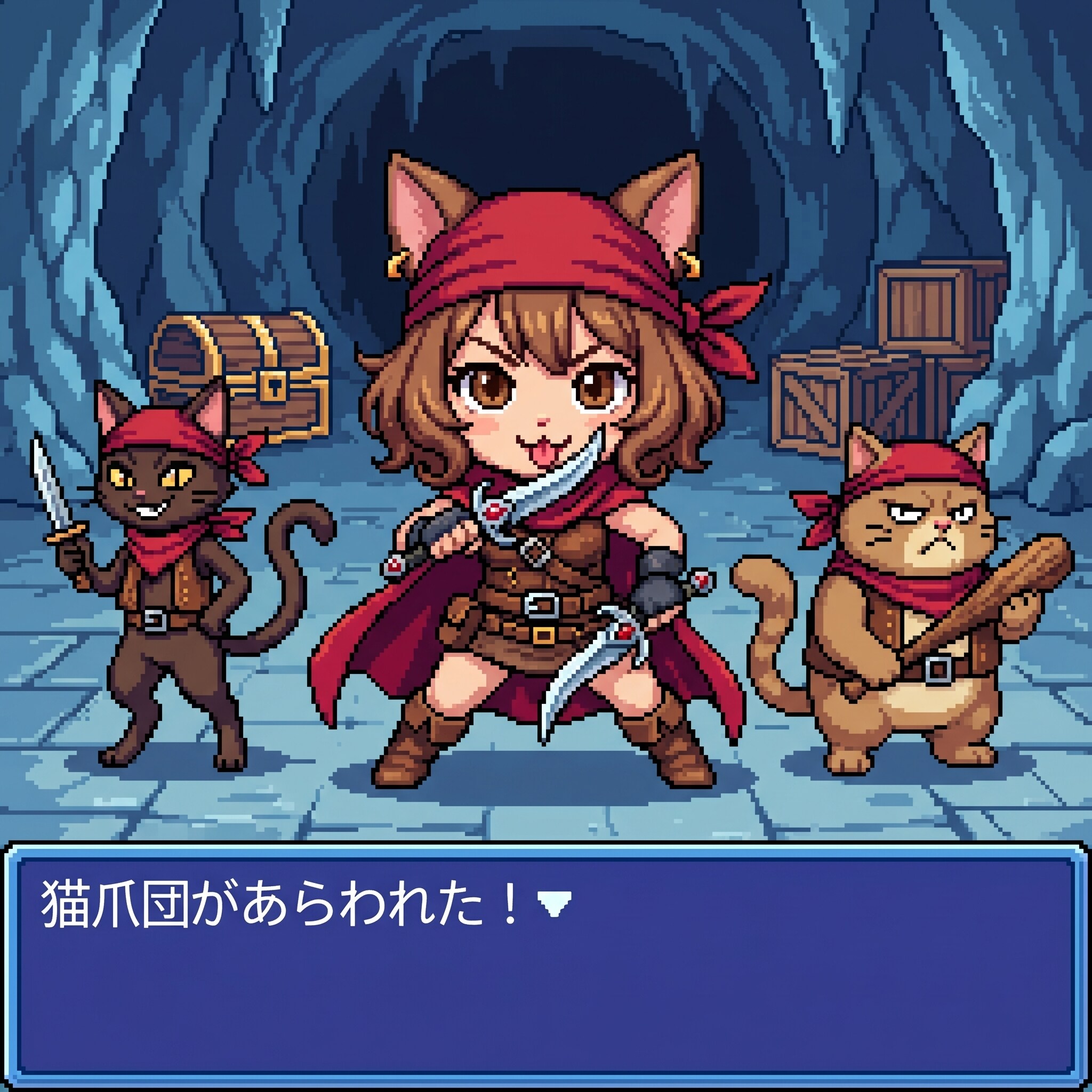 遭遇！猫爪団🐾
