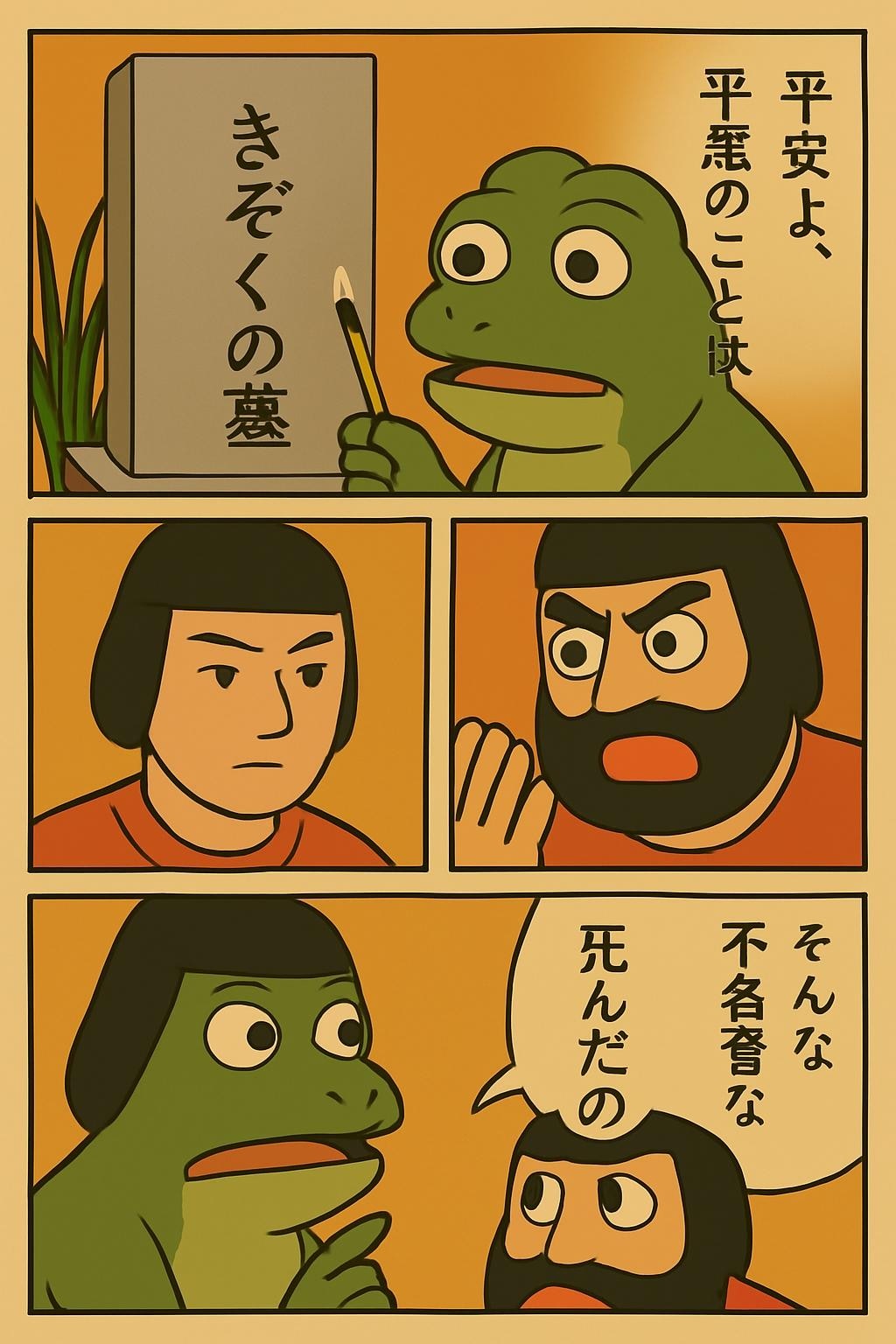 平安貴族をくにへかえす