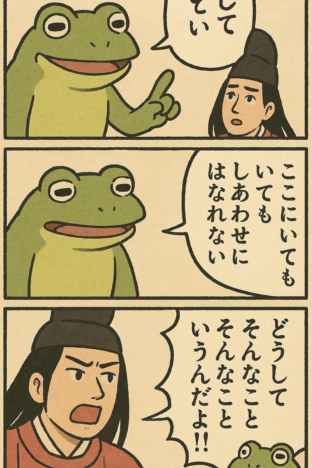 平安貴族をくにへかえす