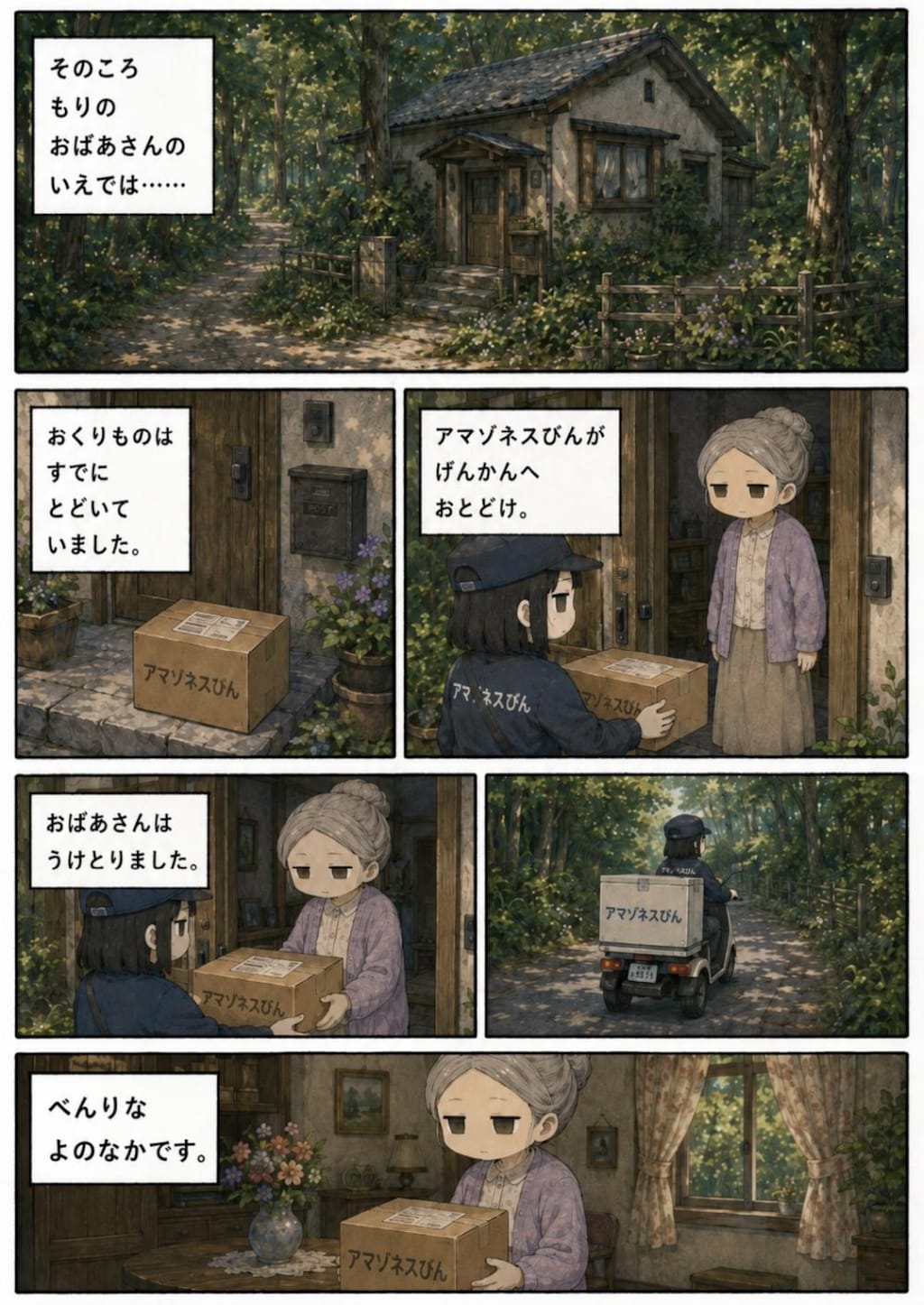 「童話版　現代版赤ずきん」