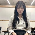 教室でおま●こをくぱぁと広げるJK 3枚目