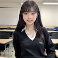 教室でおま●こをくぱぁと広げるJK 5枚目