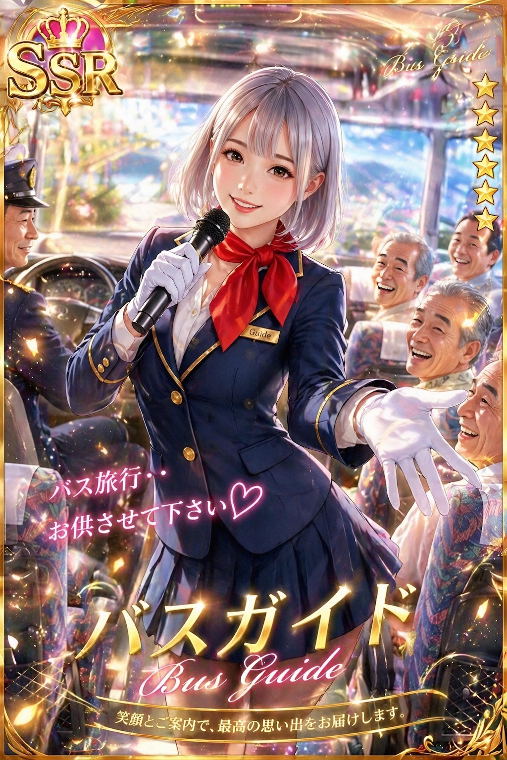 バスガイド🚌💨