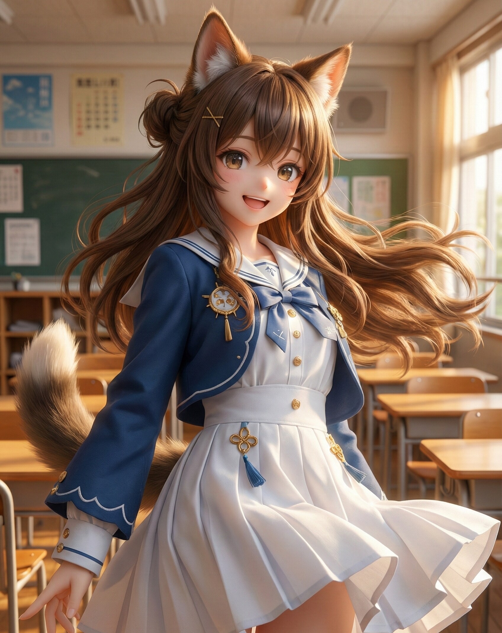 猫耳娘 | の人気AIイラスト・グラビア