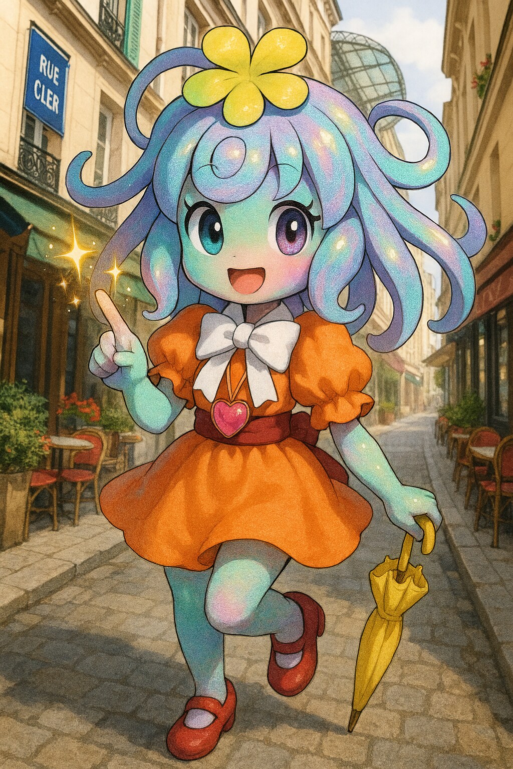 玉虫色のかがやきは　なんでもできる証拠なの