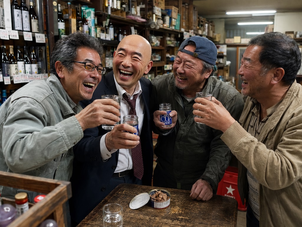 角打ちハゲ部長