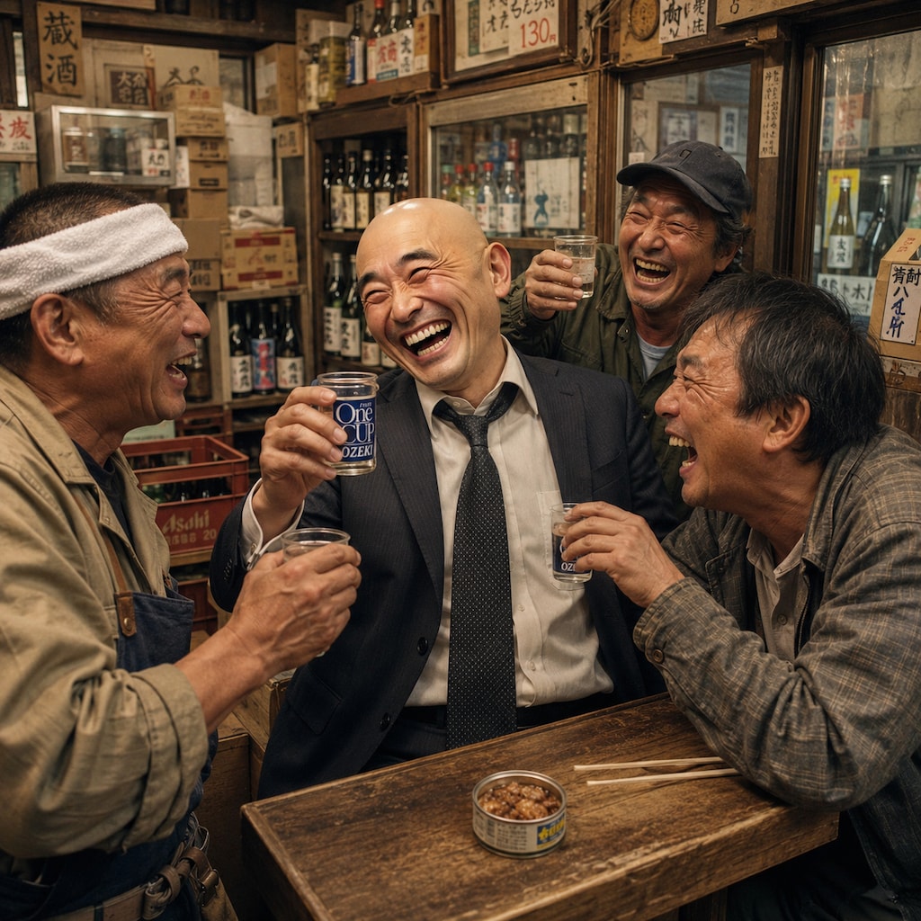 角打ちハゲ部長