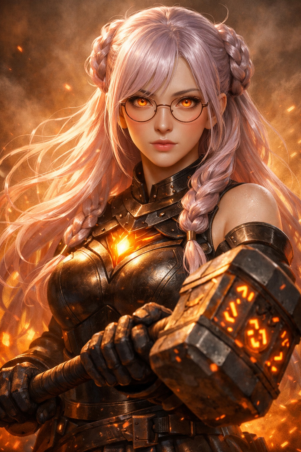 【炉心を燃やし、異鉱に抗う――鍛冶の女神アリストリア】