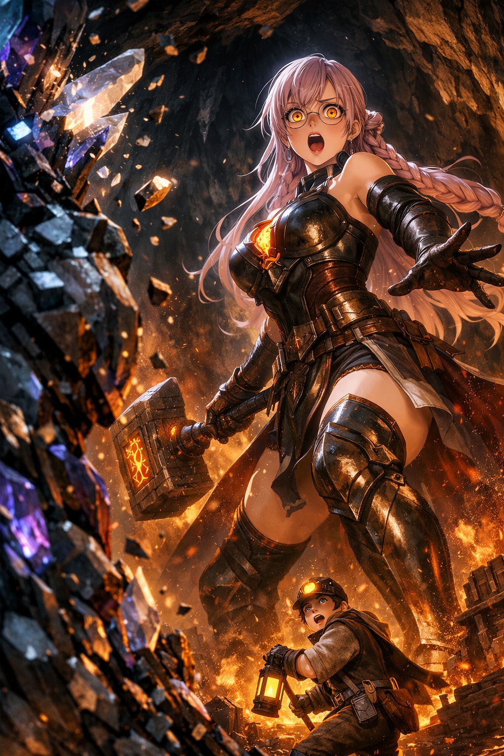 【炉心を燃やし、異鉱に抗う――鍛冶の女神アリストリア】