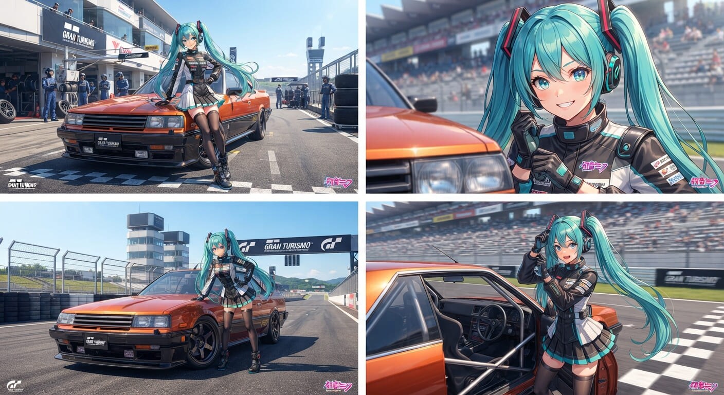 初音ミクとR30 | の人気AIイラスト・グラビア