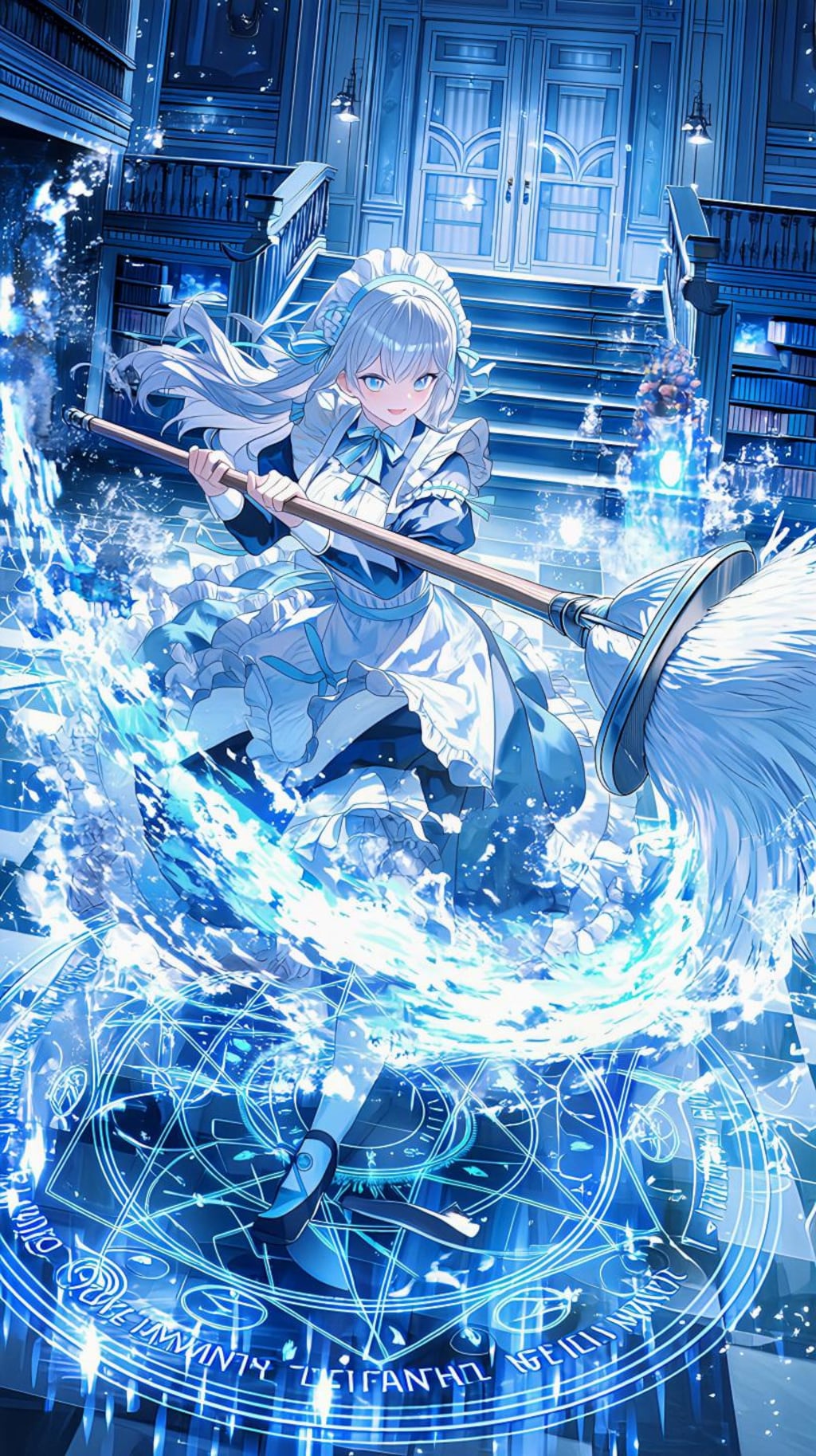 戦うメイドさん