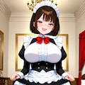 うちの子メイドスカートたくし上げ 3枚目
