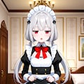 うちの子メイドスカートたくし上げ 4枚目