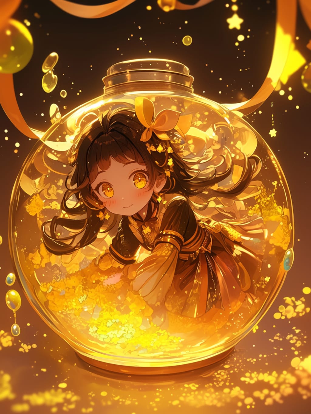 「瓶詰の少女」黄91