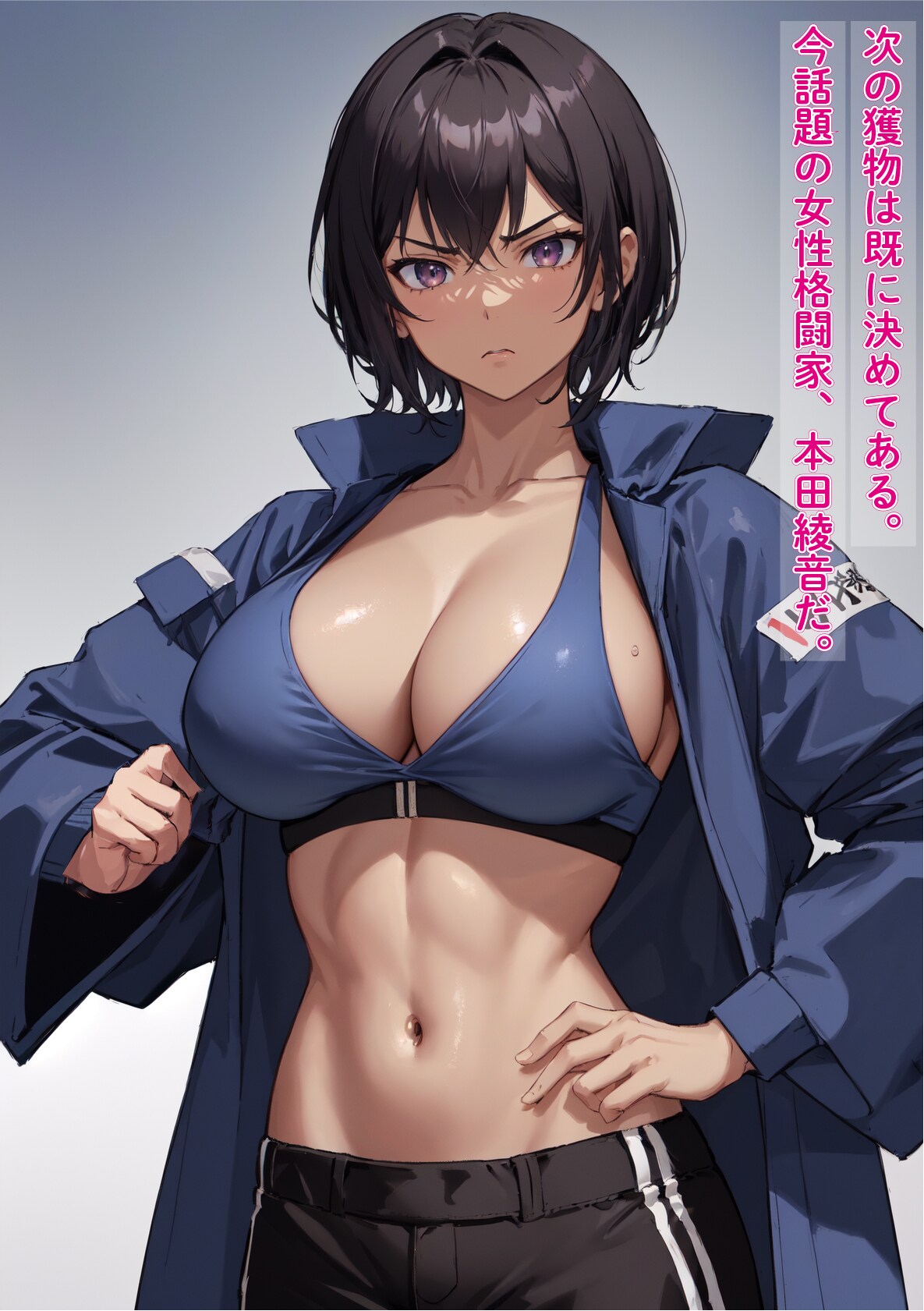 狙われた格闘女子→この後触手窟に取り込まれて…⚡過去作Pic⚡