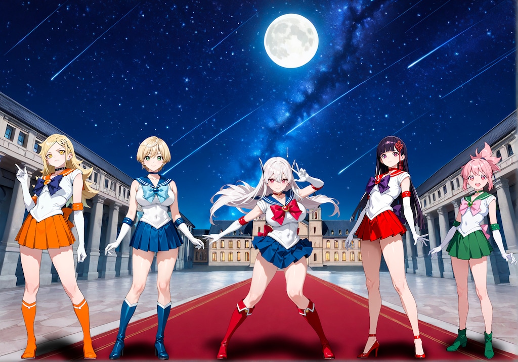 魔防隊セーラー戦士