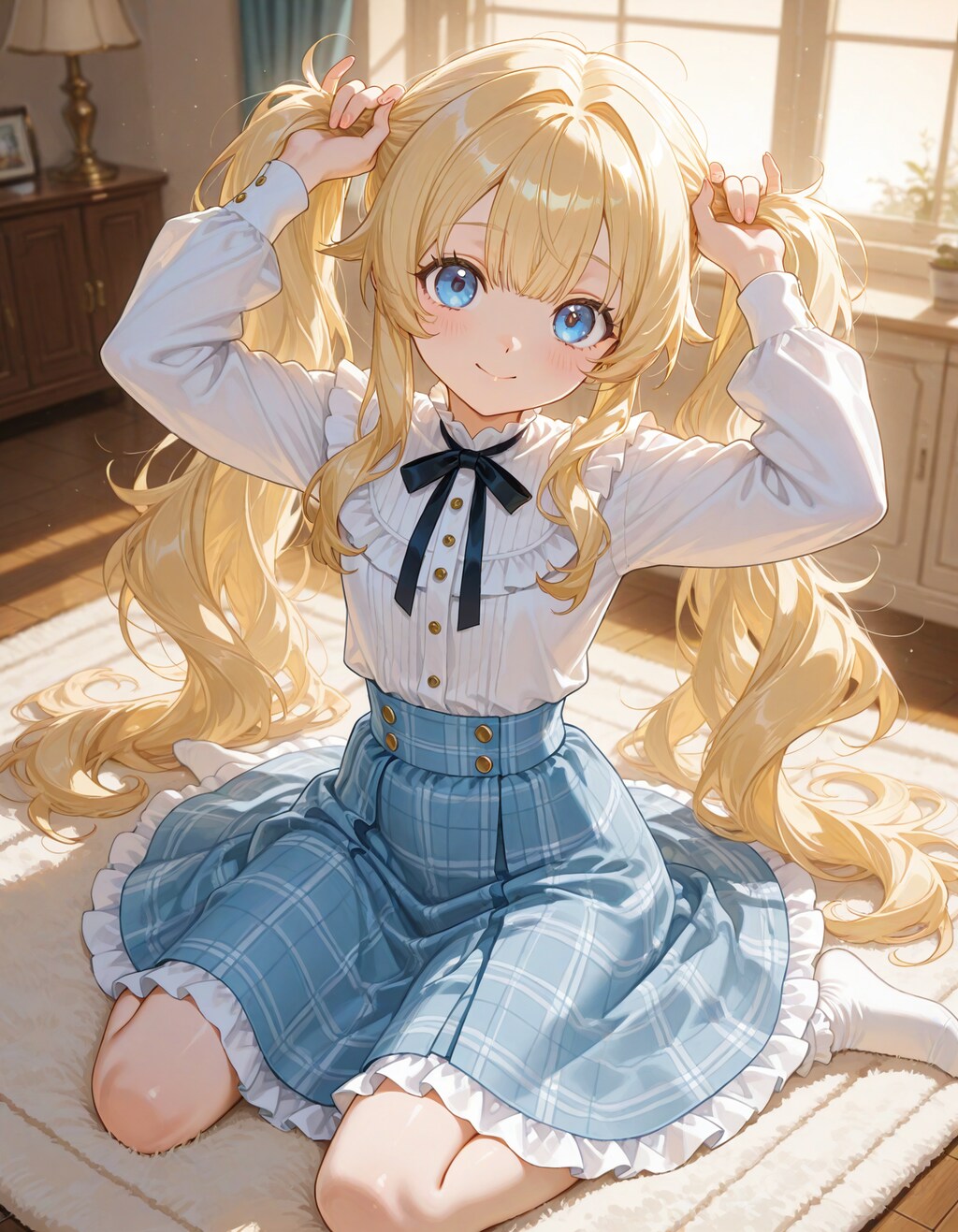 うちの子たちの手ツインテ