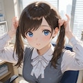 うちの子たちの手ツインテ 3枚目