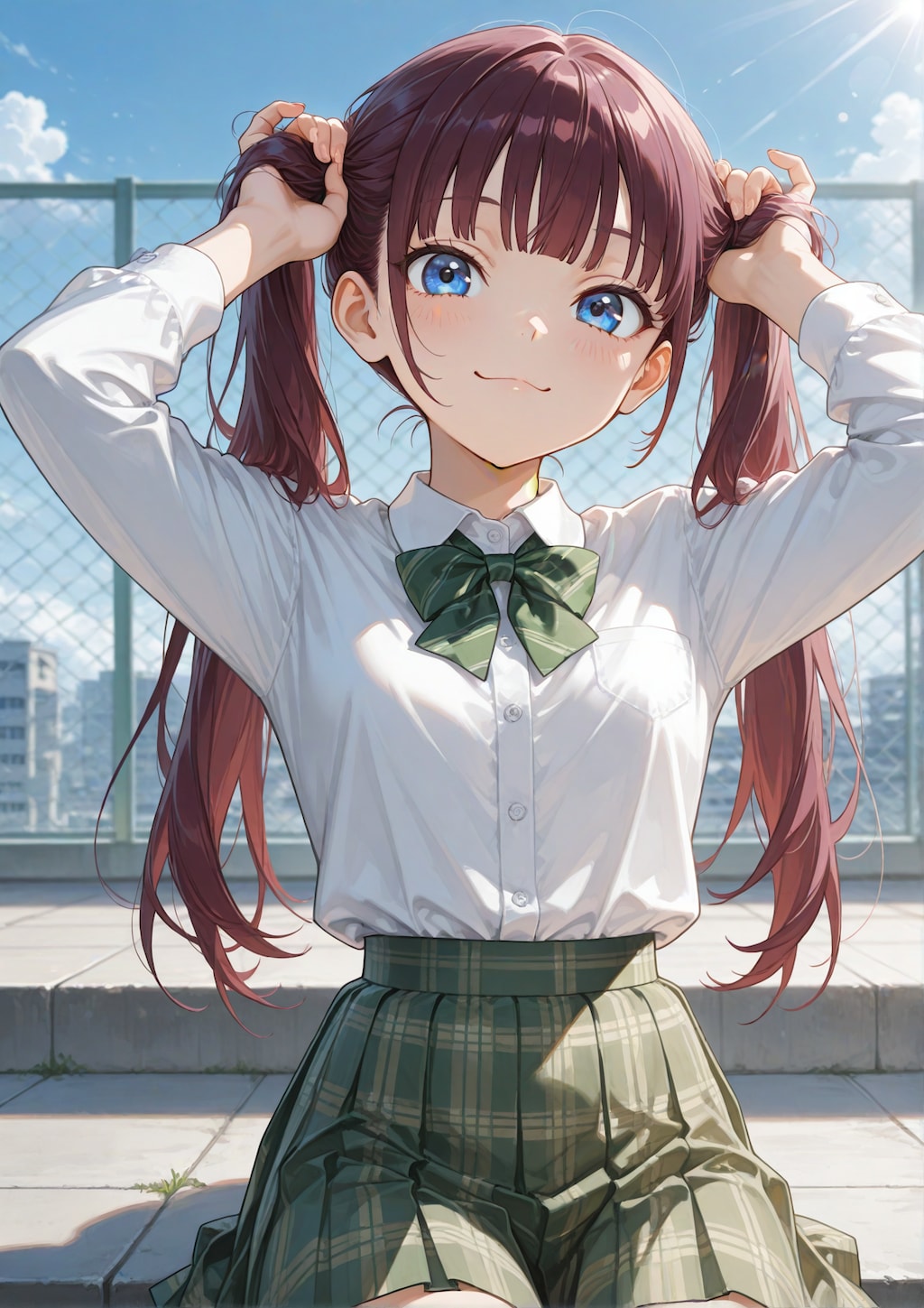 うちの子たちの手ツインテ