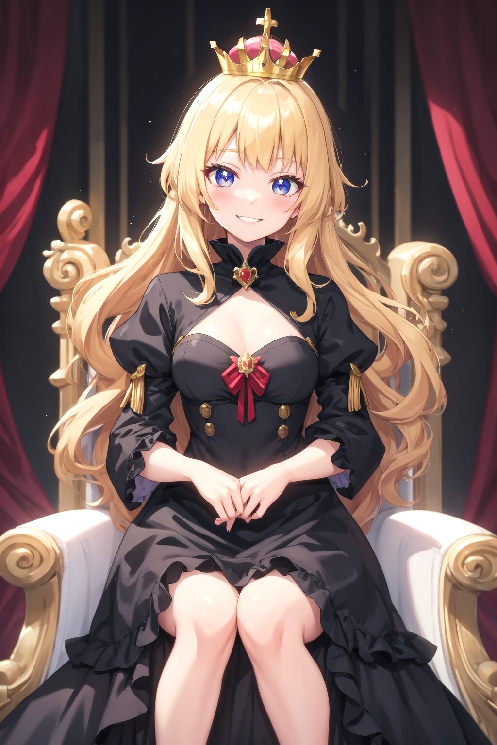 黒衣の王女 エスティーナ・ヴェルチカ | の人気AIイラスト・グラビア