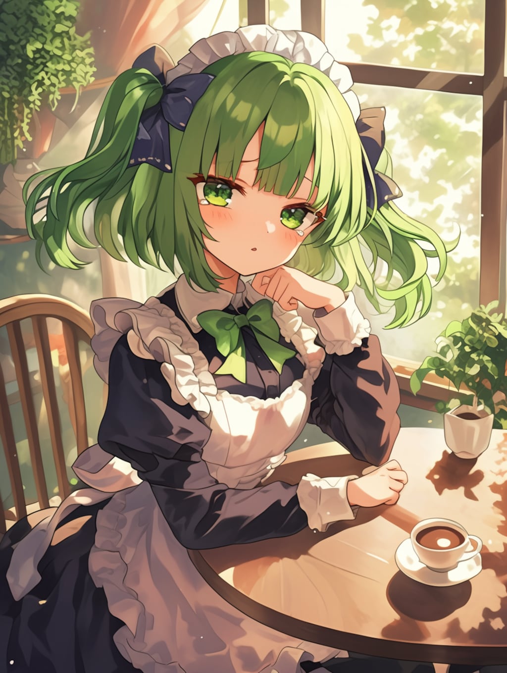 お客がこない喫茶店