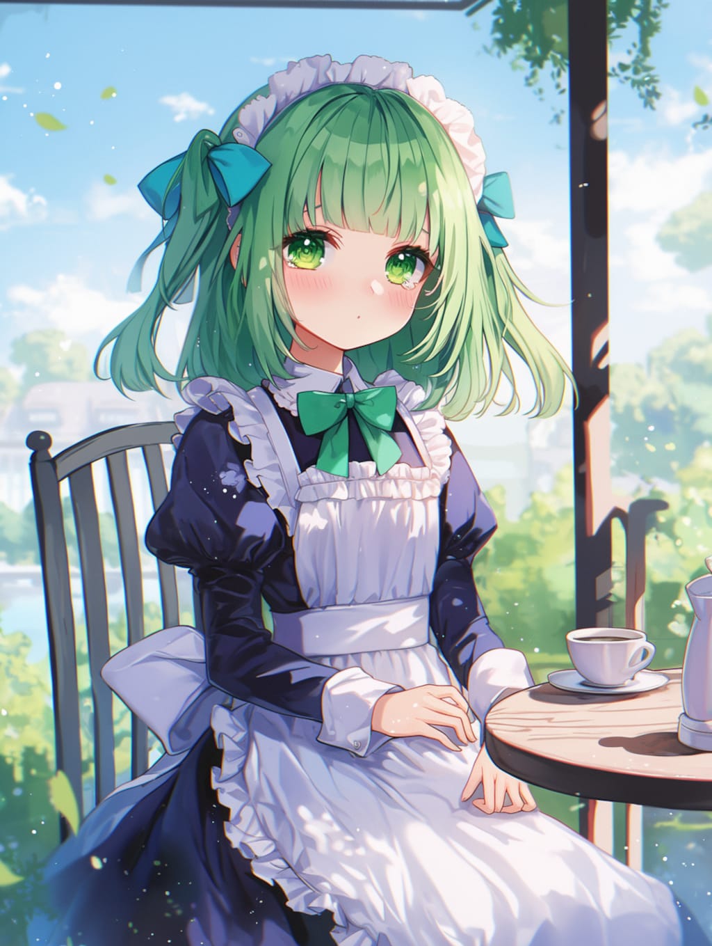 お客がこない喫茶店