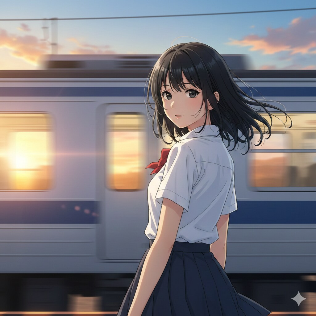 通過する快速電車 | の人気AIイラスト・グラビア