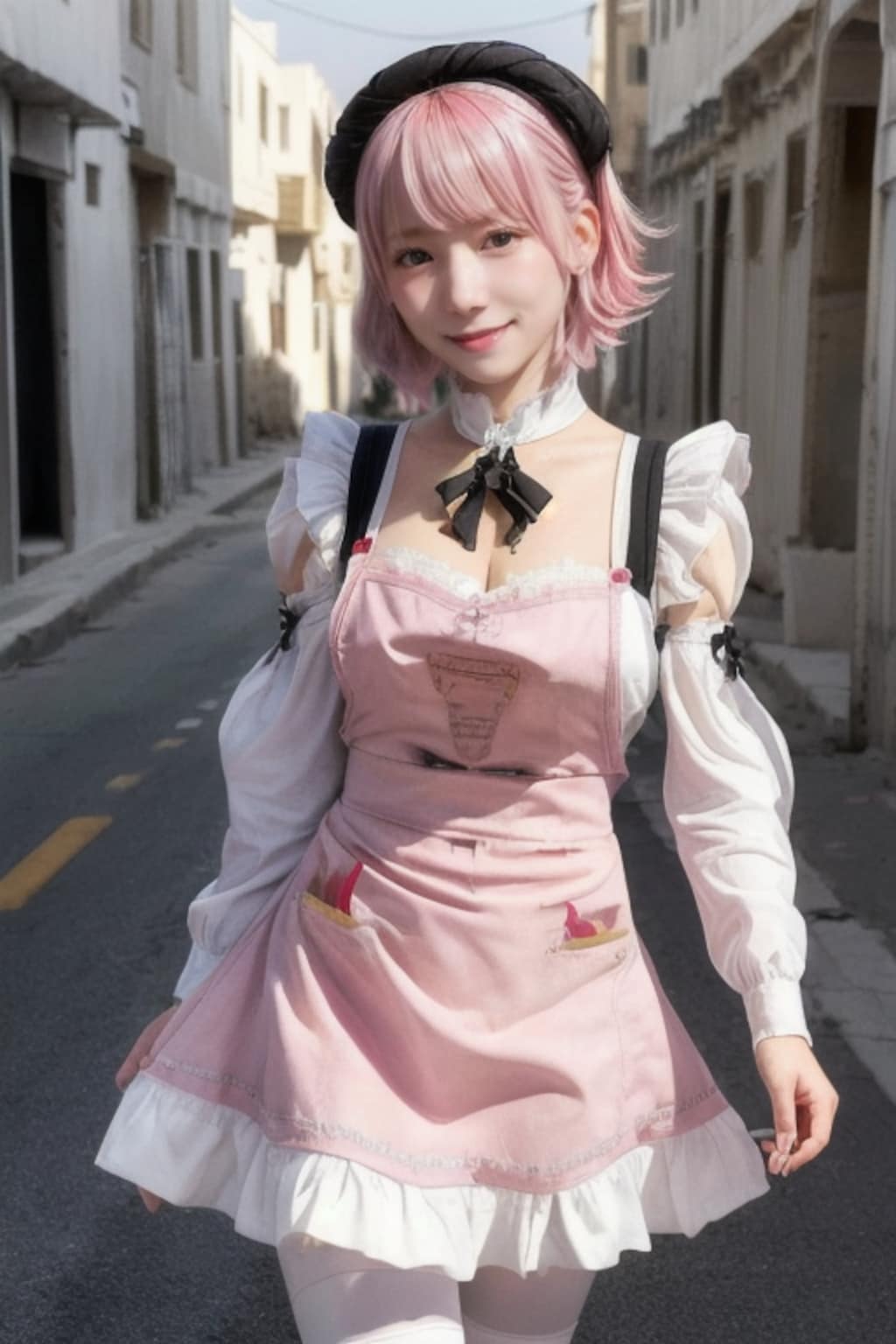 お買い物のメイドちゃん