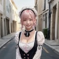 お買い物のメイドちゃん 2枚目
