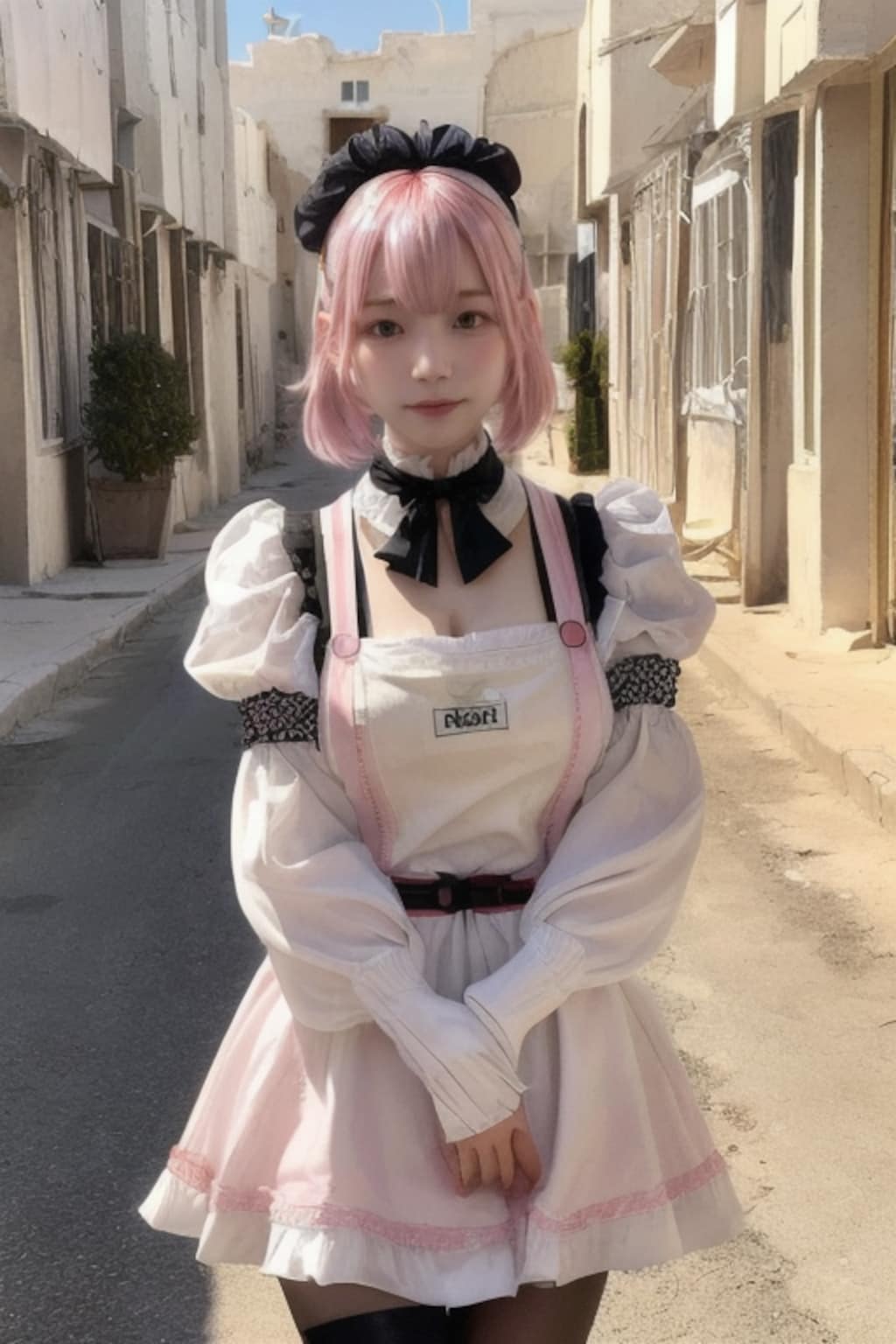 お買い物のメイドちゃん