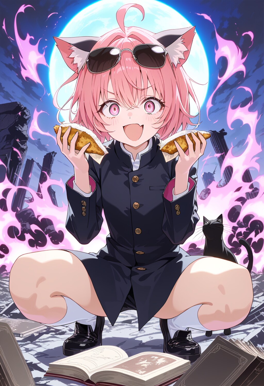 小説『数学ヤクザ ねこ、 カチコム』【ニャンノ世界】