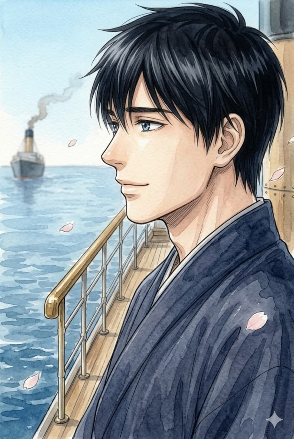 特に深く〜のやつ。少し未来。母国へ旅行