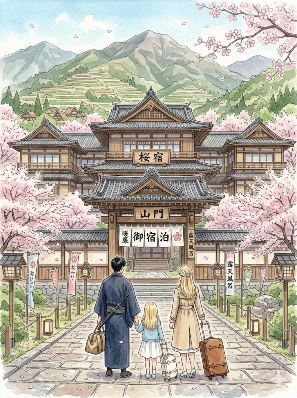 特に深く〜のやつ。少し未来。母国へ旅行