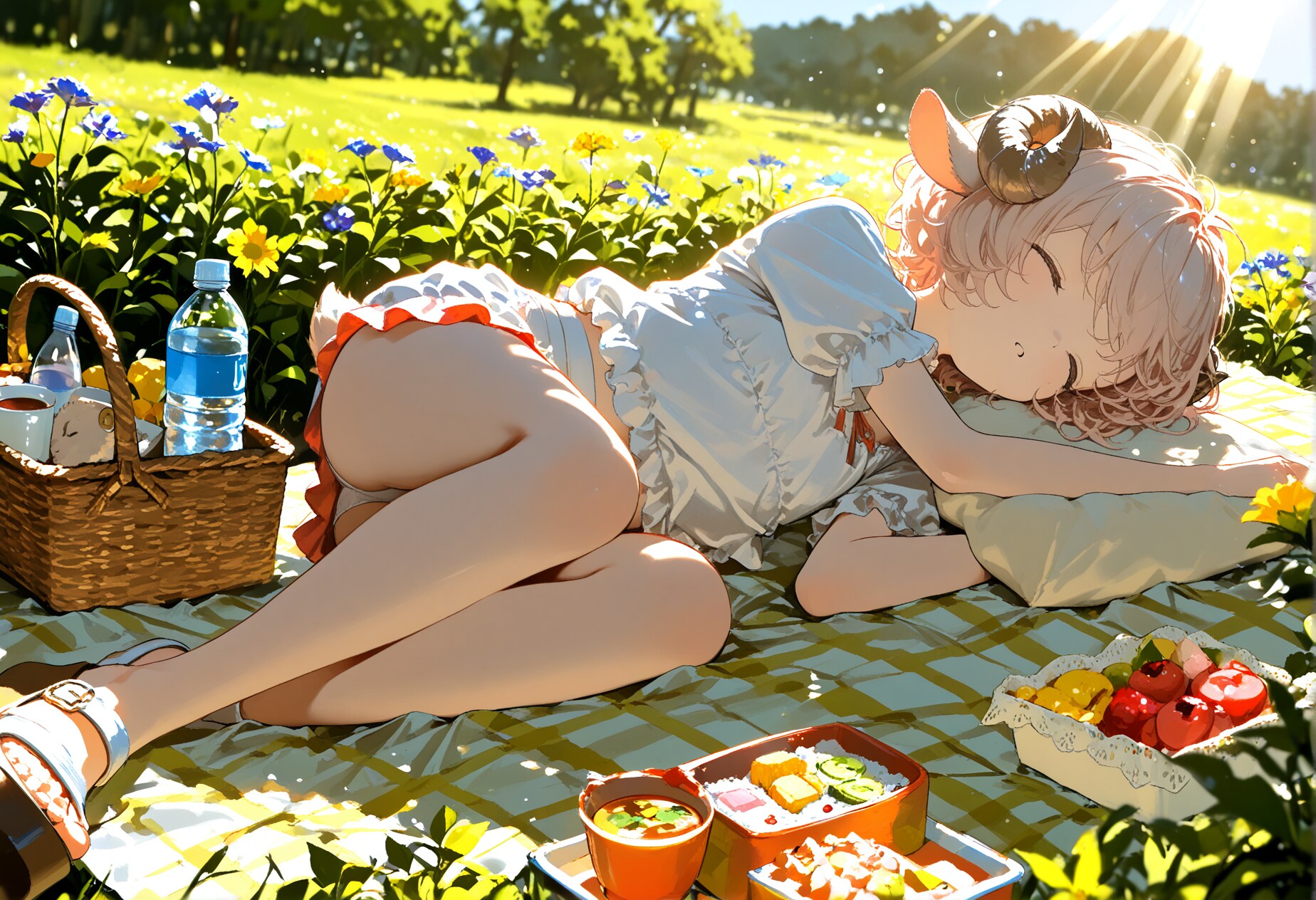 食欲＜睡眠欲 | の人気AIイラスト・グラビア