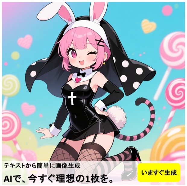 AIで、今すぐ理想の1枚を。